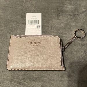 Kate Spade Card/Change Holder with Key Ring.  NWT